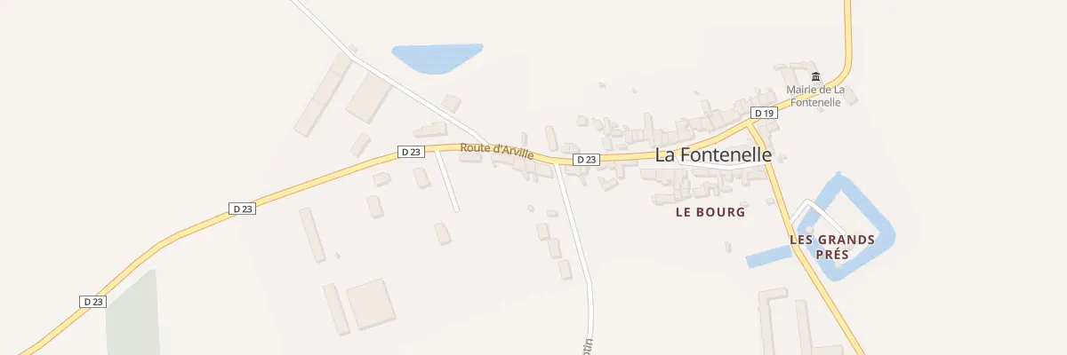 Plan du 9 Rte d’Arville à La Fontenelle