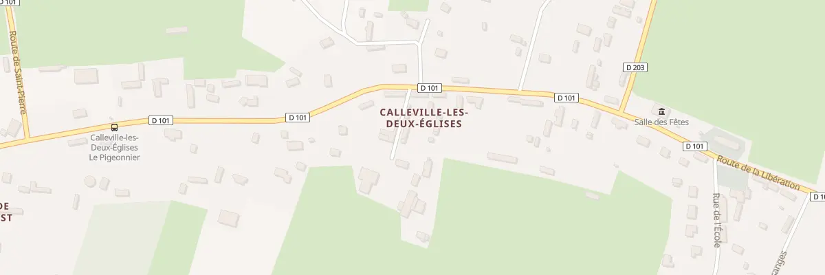 Plan du 64 Chem du 19 Aout 1942 à Calleville-les-Deux-Églises
