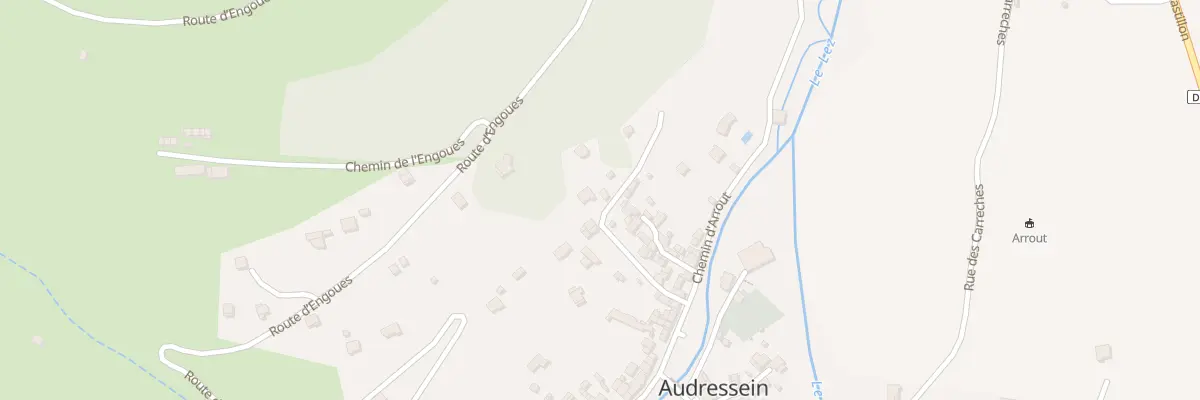 Plan du 115 Rue des Coumeres à Audressein