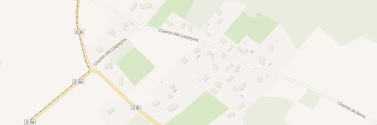 Plan du 5012 Laspeyres à Mondavezan