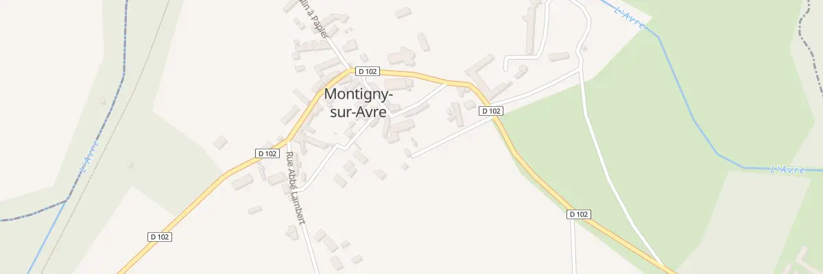 Plan du 85 Rue du Cabriolet à Montigny-sur-Avre