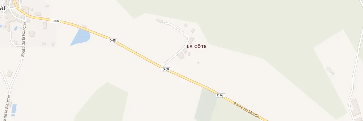 Plan du 19 La Cote à Ajat