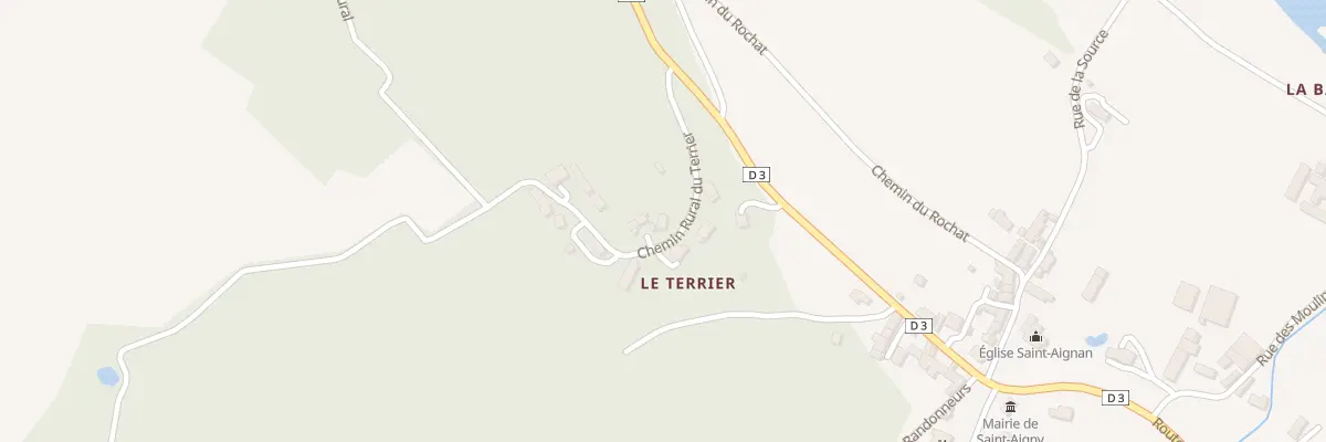 Plan du 6 Le Terrier à Saint-Aigny