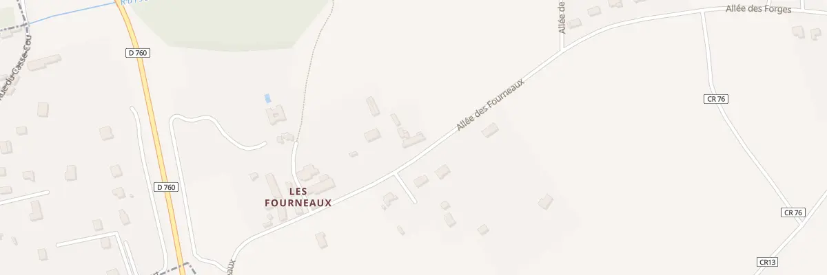 Plan du 44 Les Fourneaux à Ferrière-sur-Beaulieu