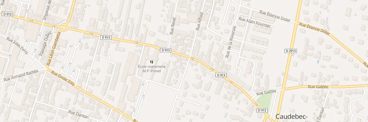 Plan du 113T Rue de la République à Caudebec-lès-Elbeuf