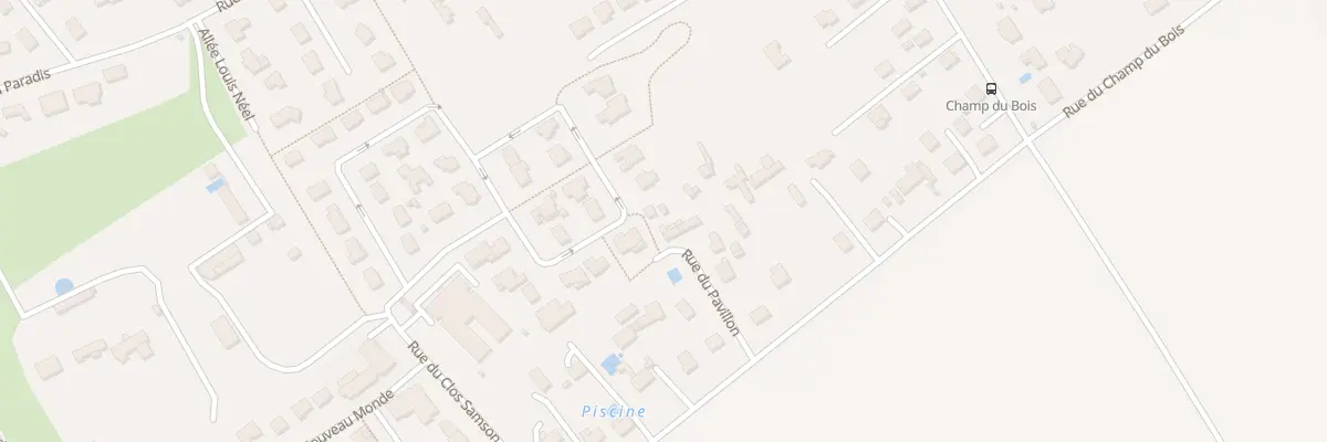 Plan du 19 Rue du Pavillon à Grand-Couronne