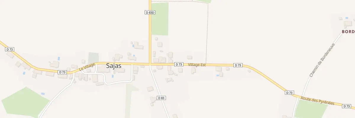 Plan du 5001F Le Village Est à Sajas