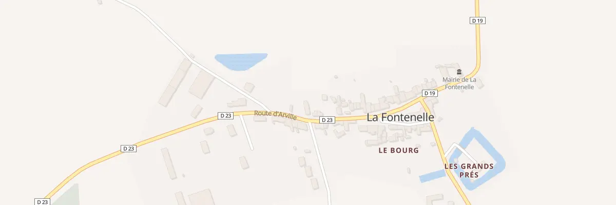 Plan du 12 Rte d’Arville à La Fontenelle