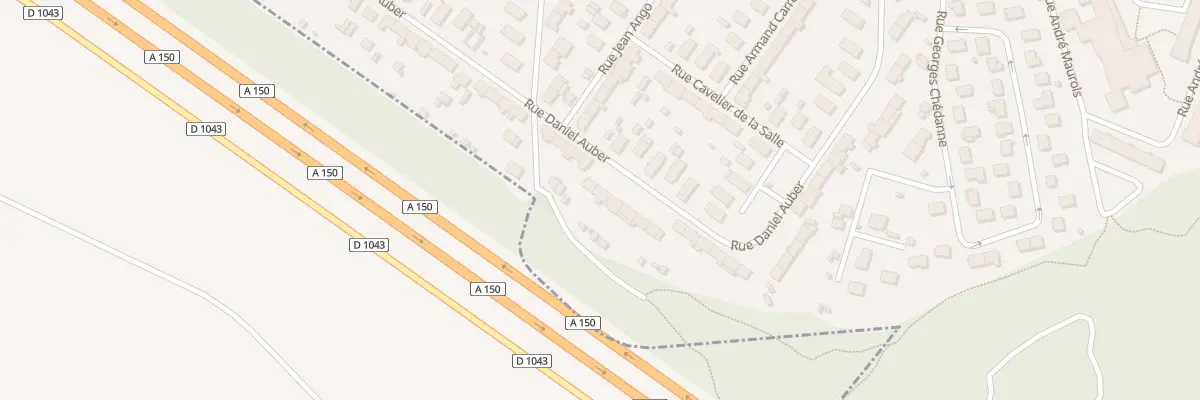 Plan du 61 Rue Daniel Auber à Maromme