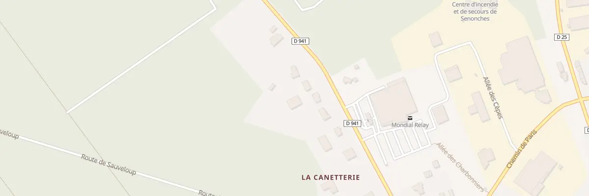 Plan du 71 Rue de la Férté-Vidame à Senonches