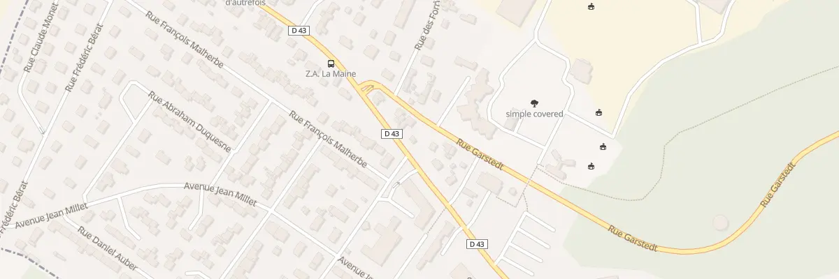 Plan du 7 Rue Garstedt à Maromme