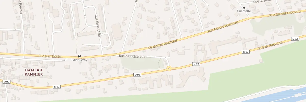 Plan du 25 Rue Marcel Touchard à Saint-Aubin-lès-Elbeuf