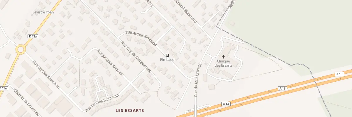 Plan du 9013 Rue Guy de Maupassant à Grand-Couronne