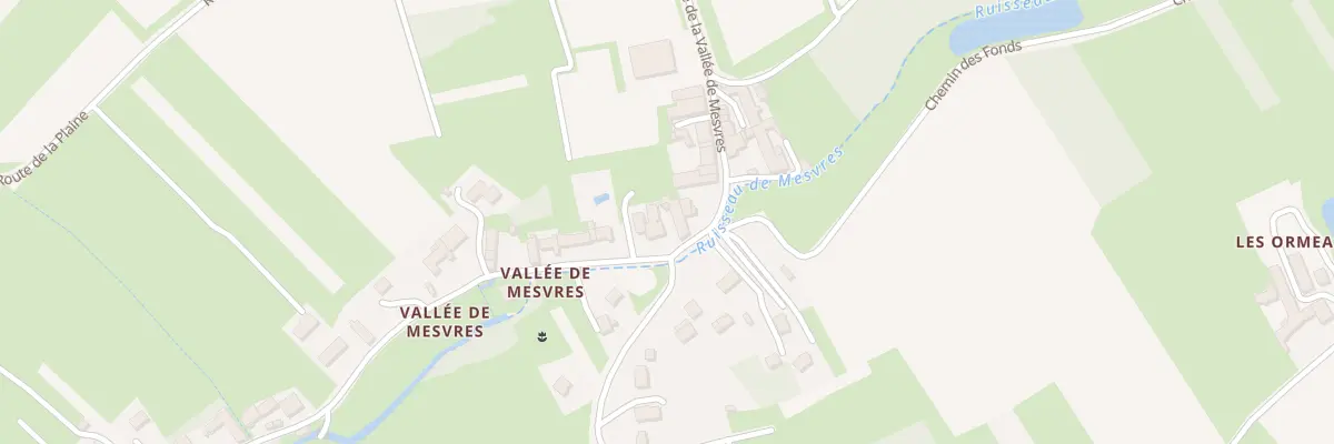 Plan du 83 Rue de la Vallée de Mesvres à Civray-de-Touraine