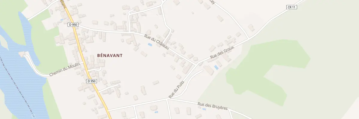 Plan du 20 Rue du Chateau à Pouligny-Saint-Pierre