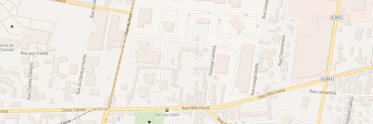 Plan du 1124 Rue Félix Faure à Caudebec-lès-Elbeuf