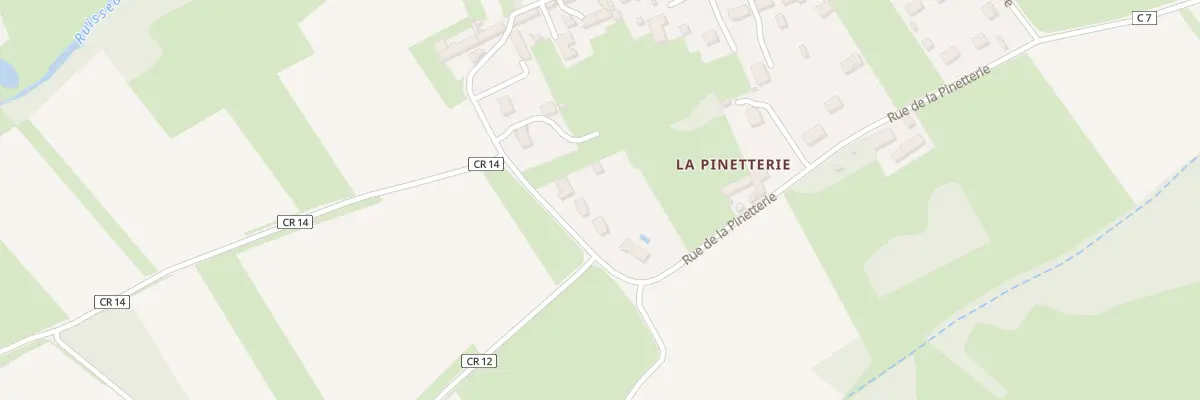 Plan du 21 Rue de la Pinetterie à Civray-de-Touraine