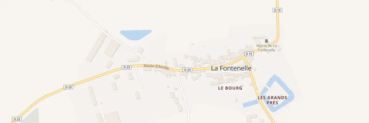 Plan du 8 Rte d’Arville à La Fontenelle