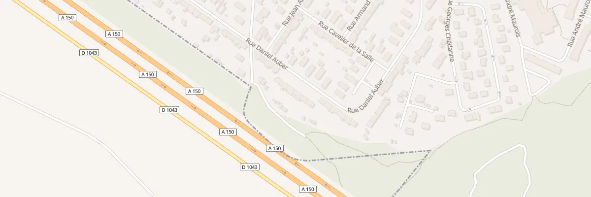 Plan du 57 Rue Daniel Auber à Maromme
