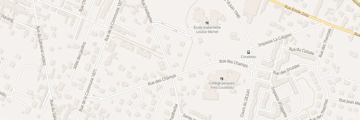 Plan du 402 Rue des Champs à Caudebec-lès-Elbeuf