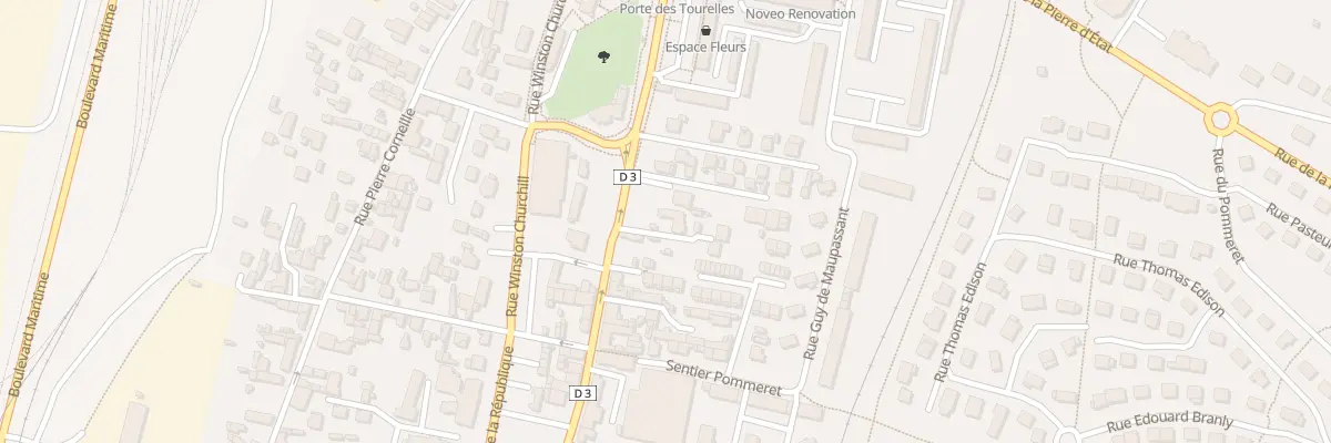 Plan du 1373 Rue Aristide Briand à Petit-Couronne