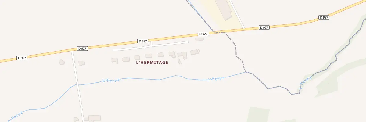 Plan du 3 L’Hermitage à La Bazoche-Gouet