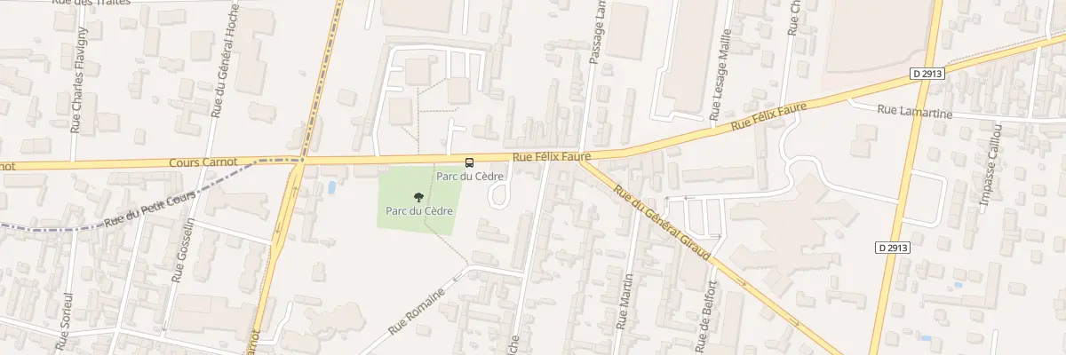 Plan du 1101 Rue Felix Faure à Nullemont