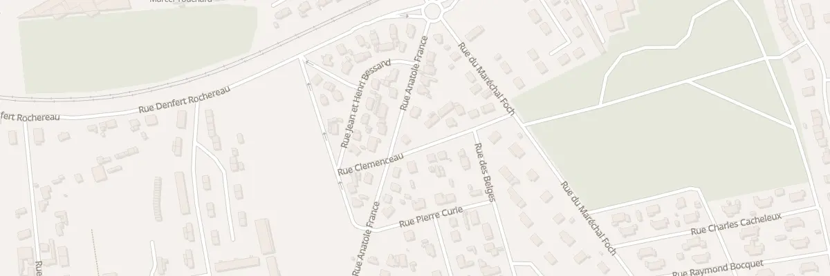 Plan du 13 Rue Anatole France à Saint-Aubin-lès-Elbeuf