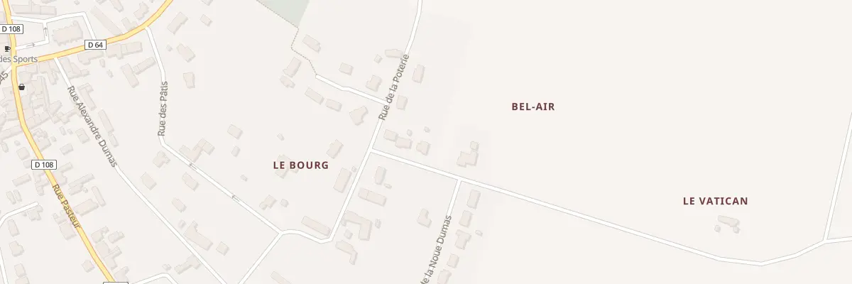 Plan du 6 Bel-Air à Saint-Amand-Longpré