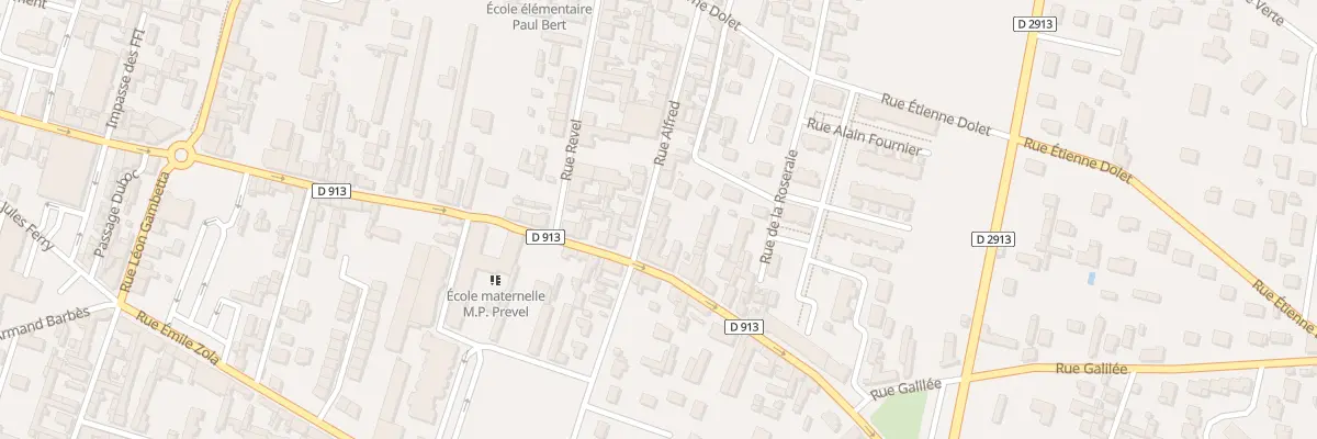 Plan du 23 Rue Alfred à Caudebec-lès-Elbeuf