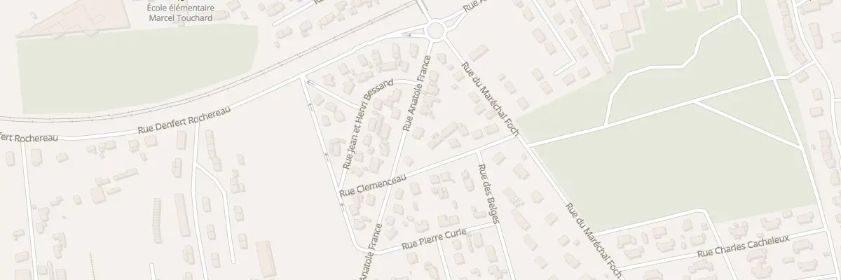 Plan du 11 Rue Anatole France à Saint-Aubin-lès-Elbeuf