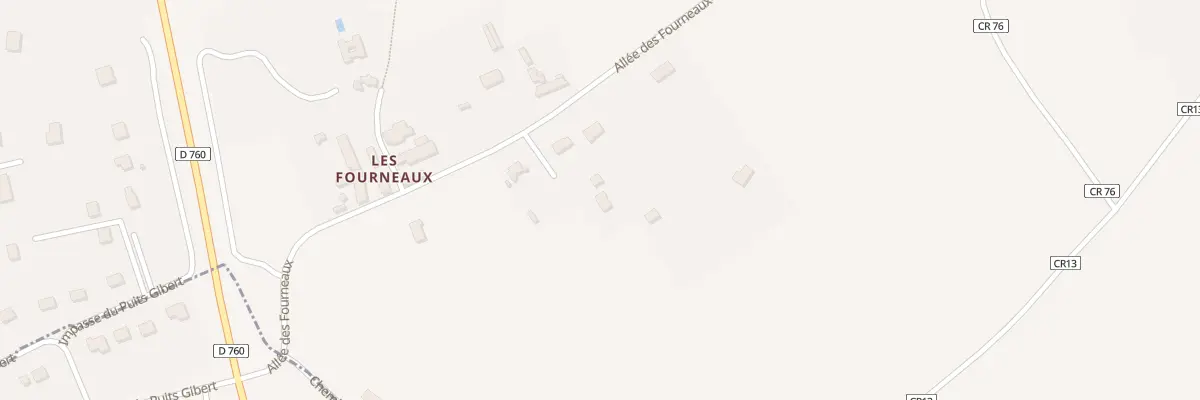 Plan du 9000 All des Fourneaux à Ferrière-sur-Beaulieu