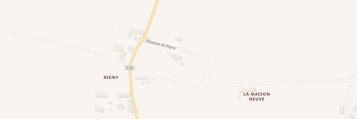 Plan du 7 Imp de Rigny à Saint-Amand-Longpré