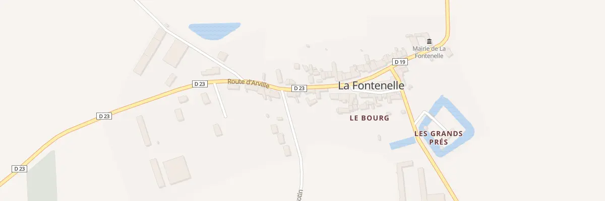 Plan du 5 Rte d’Arville à La Fontenelle