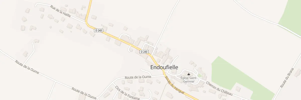 Plan du 5 Rue de la Haille à Endoufielle