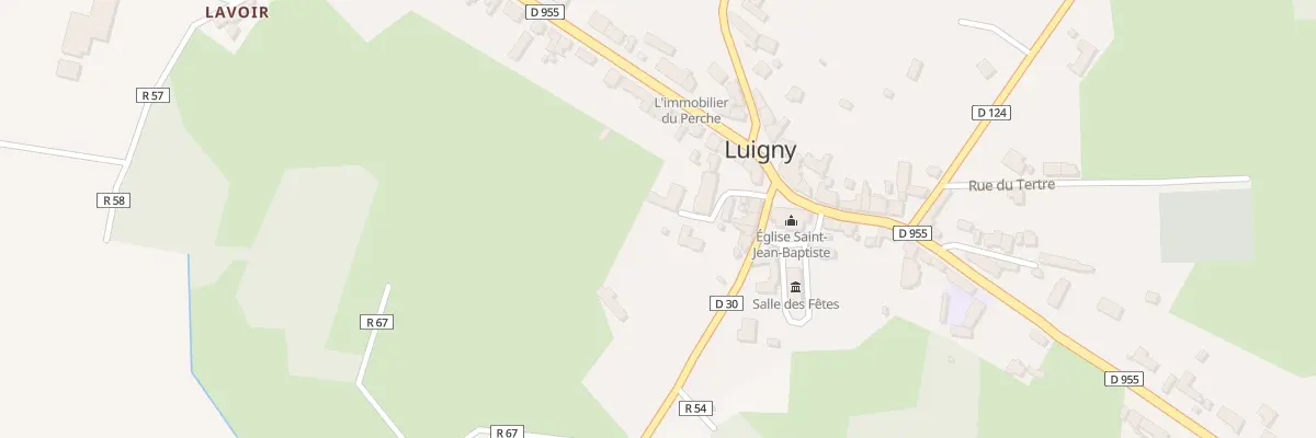 Plan du 4 Imp de l’Arsenal à Luigny