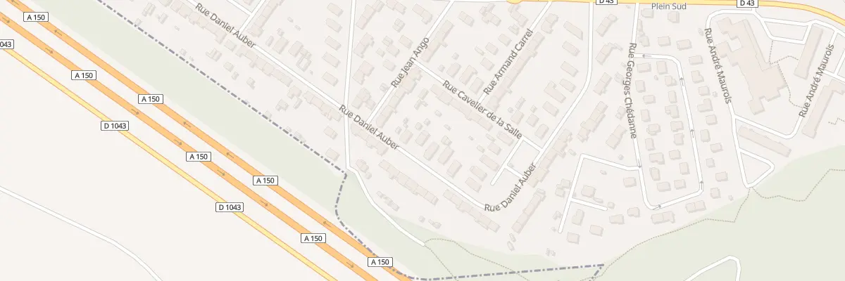 Plan du 30 Rue Daniel Auber à Maromme