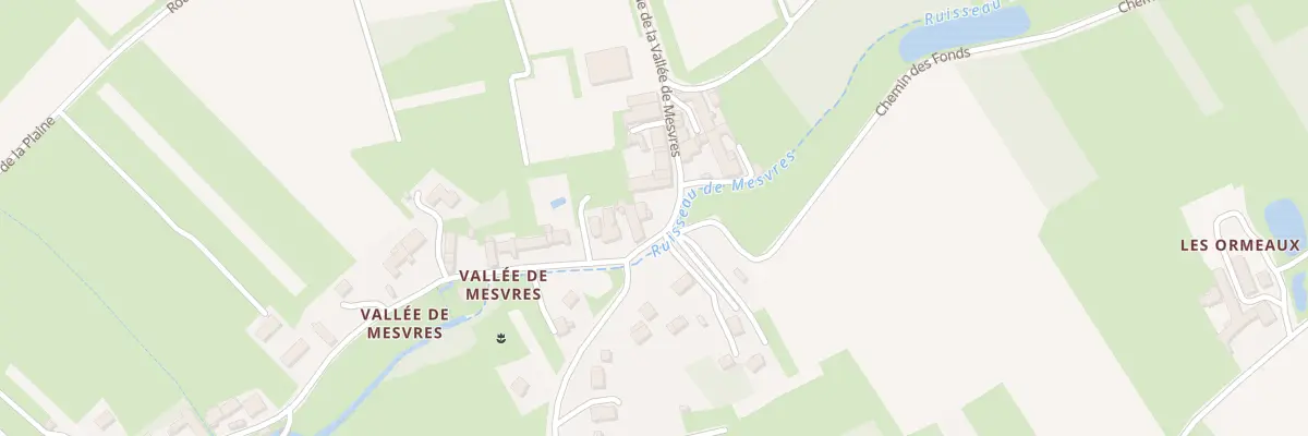 Plan du 45 Rue de la Vallée de Mesvres à Civray-de-Touraine