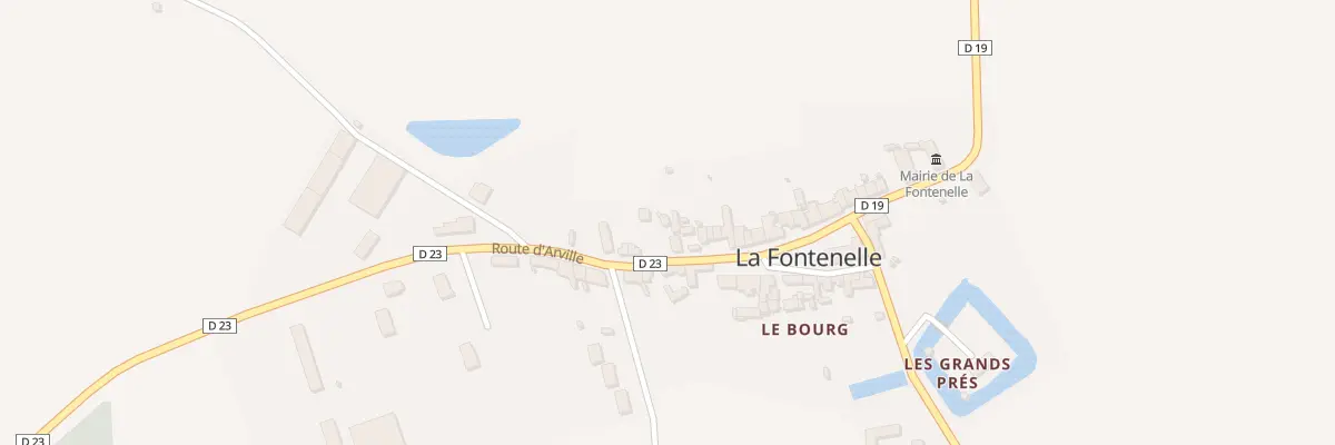 Plan du 6 Rte d’Arville à La Fontenelle