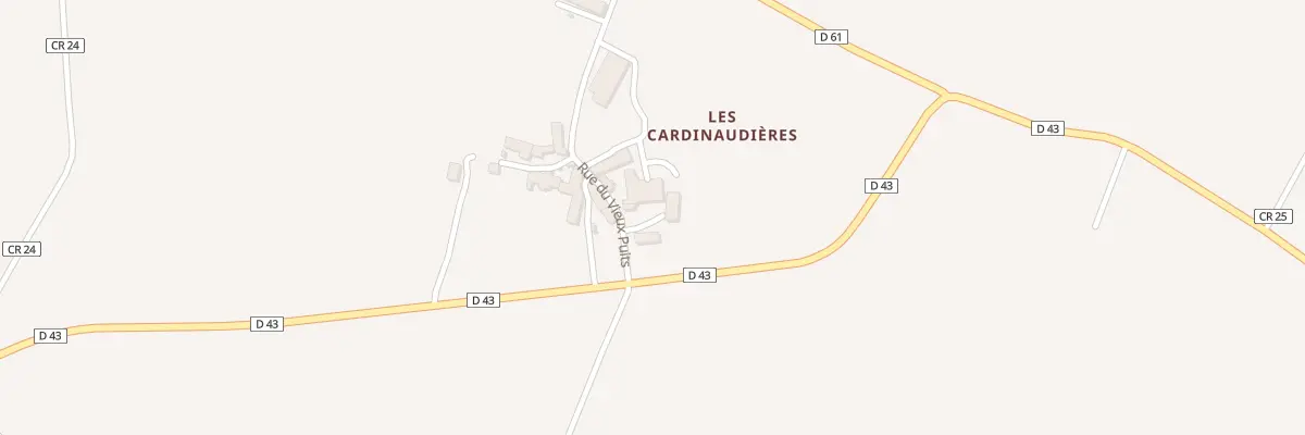 Plan du 2 Rue du Vieux Puits à Pouligny-Saint-Pierre