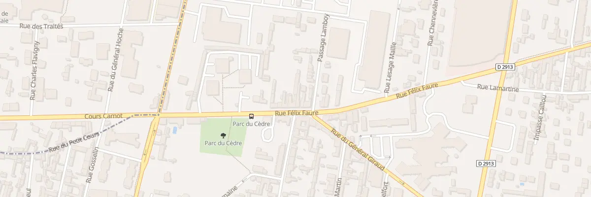 Plan du 1086 Rue Félix Faure à Caudebec-lès-Elbeuf