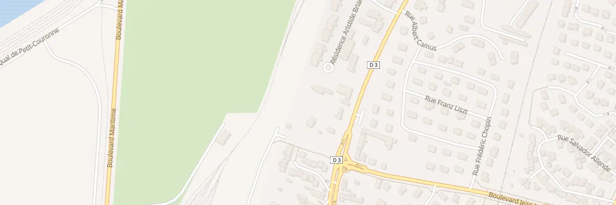 Plan du 468 Rue Aristide Briand à Petit-Couronne