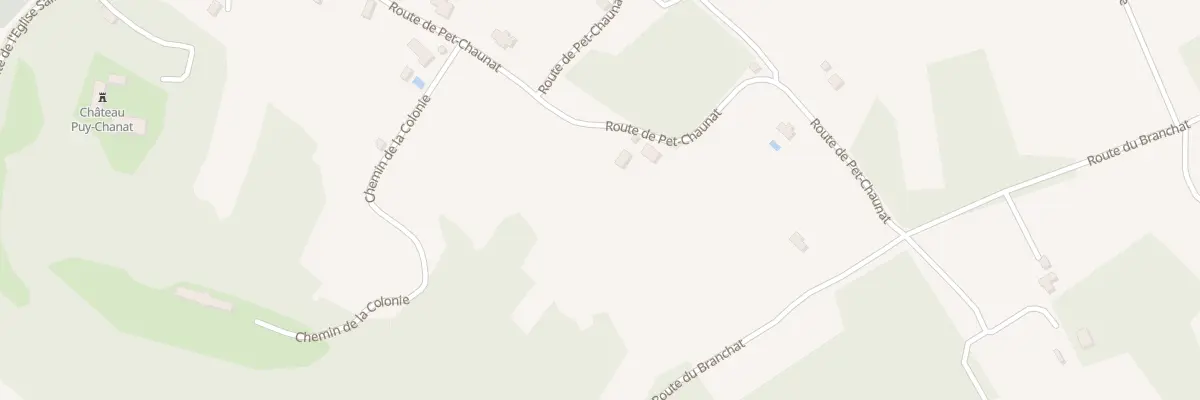 Plan du 19C Pet Chaunat à Sagelat