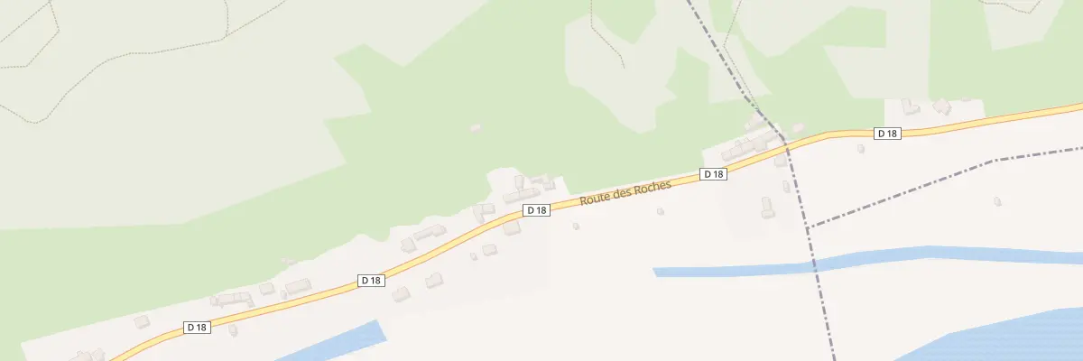 Plan du 2017 Rte des Roches à Orival
