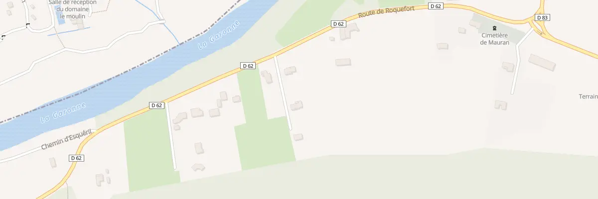 Plan du 470B Rte de Roquefort à Mauran
