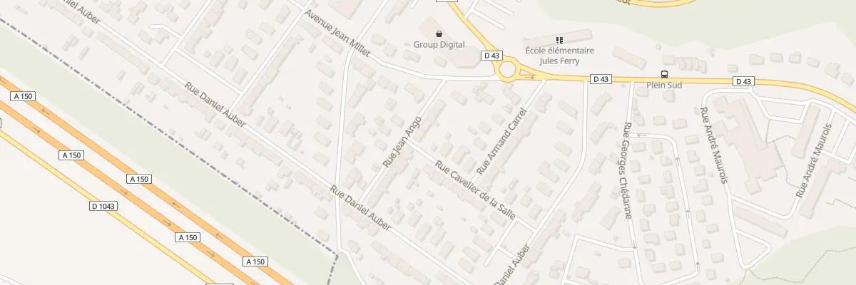 Plan du 7 Rue Jean Ango à Maromme