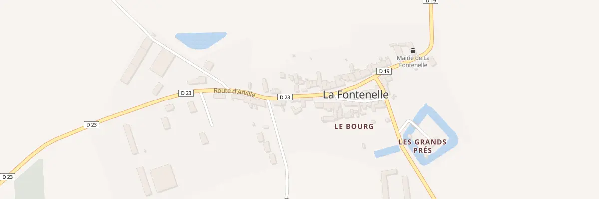 Plan du 1 Rte d’Arville à La Fontenelle