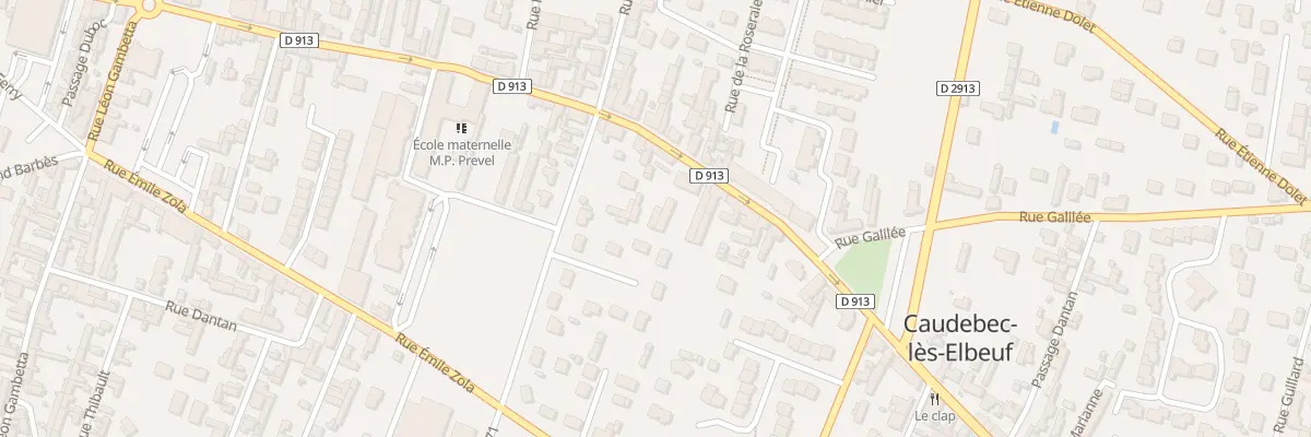 Plan du 111 Rue de la République à Caudebec-lès-Elbeuf