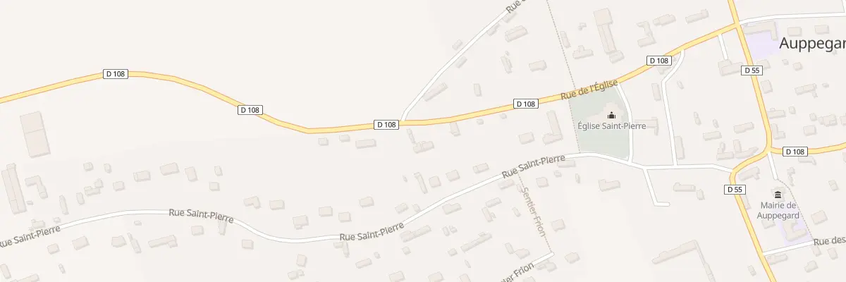 Plan du 375 Rue de l’Eglise à Auppegard