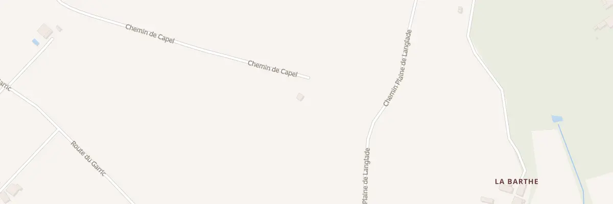 Plan du 5044 Plaine de Capel à Saint-Nazaire-de-Valentane